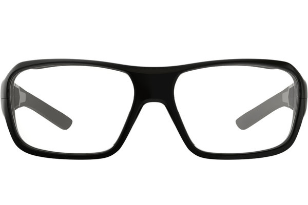 Statement Hallensportbrille D888 von Daisan in der Größe L, mit markanten Linien für Heranwachsende und Erwachsene, verglasbar in Sehstärke