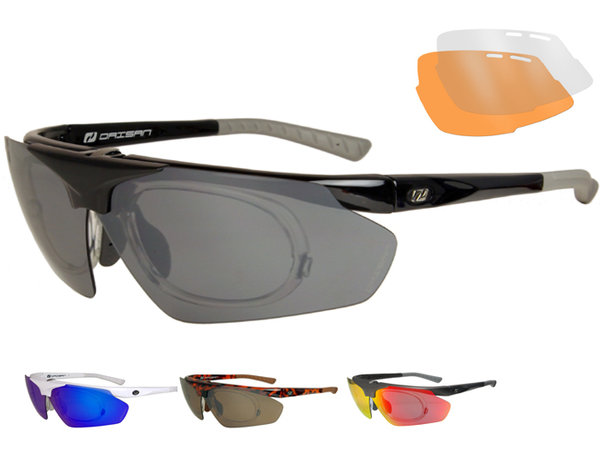 Daisan Sportbrille D114 OptiClip für hohe Sehstärken geeignet