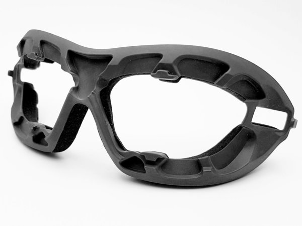 Ersatzteil Dichtflansch mit Schaumstoffrand für das Brillenmodell T400 von Goggle