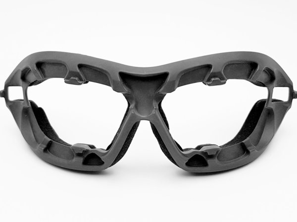 Ersatzteil Dichtflansch mit Schaumstoffrand für das Brillenmodell T400 von Goggle