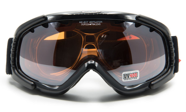 Goggle Skibrille mit Optik-Clip für die Verglasung in Ihrer Sehstärke